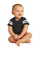 Rabbit Skins   Infant Football Fine Jersey Bodysuit. RS4437